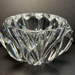 NEW Orrefors Crystal‎ Bowl  Zodiac line by Erika Lagerbielke Made Sweden Signed